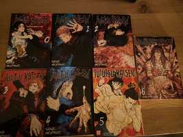 Manga Jujutsu Kaisen 7 tomów (0-6)