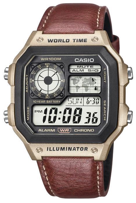 Zegarek Męski CASIO AE-1200WHL-5AVDF + BOX