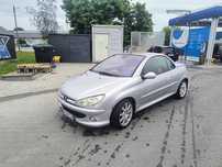 Peugeot 206 cabrio auto na ciepłe wakacje