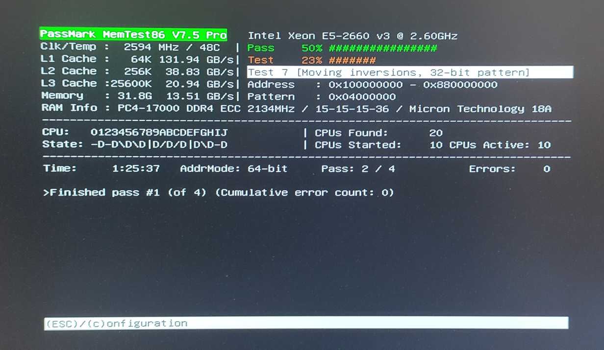 Серверная память DDR4 8GB 2133 2400 PC4-17000R ECC Reg