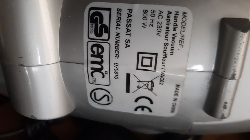 Aspirador quase novo