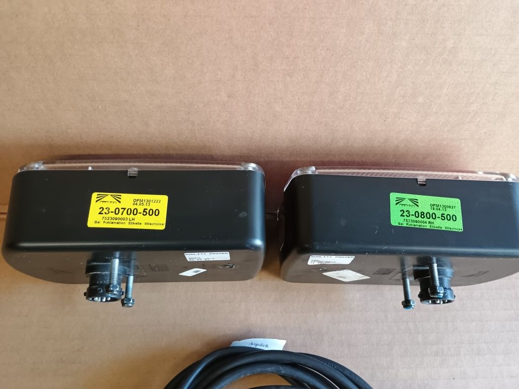 Lampy Thule zestaw 7 pin