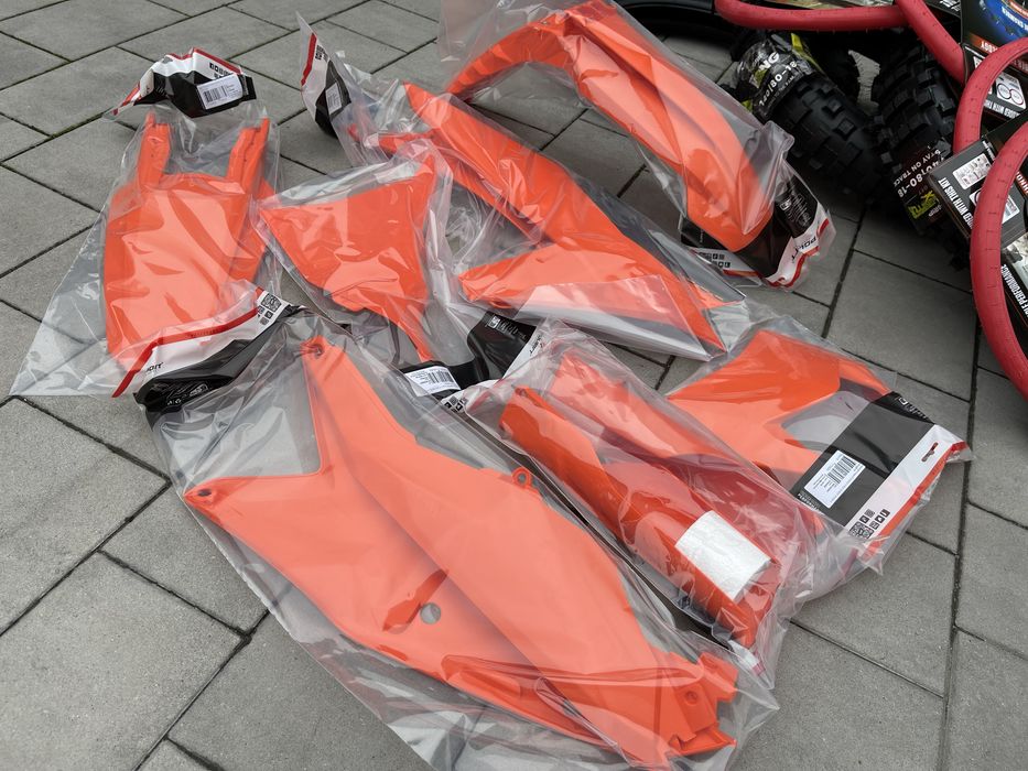 Ktm Tbi excf 24 komplet 25 plastików zestaw full