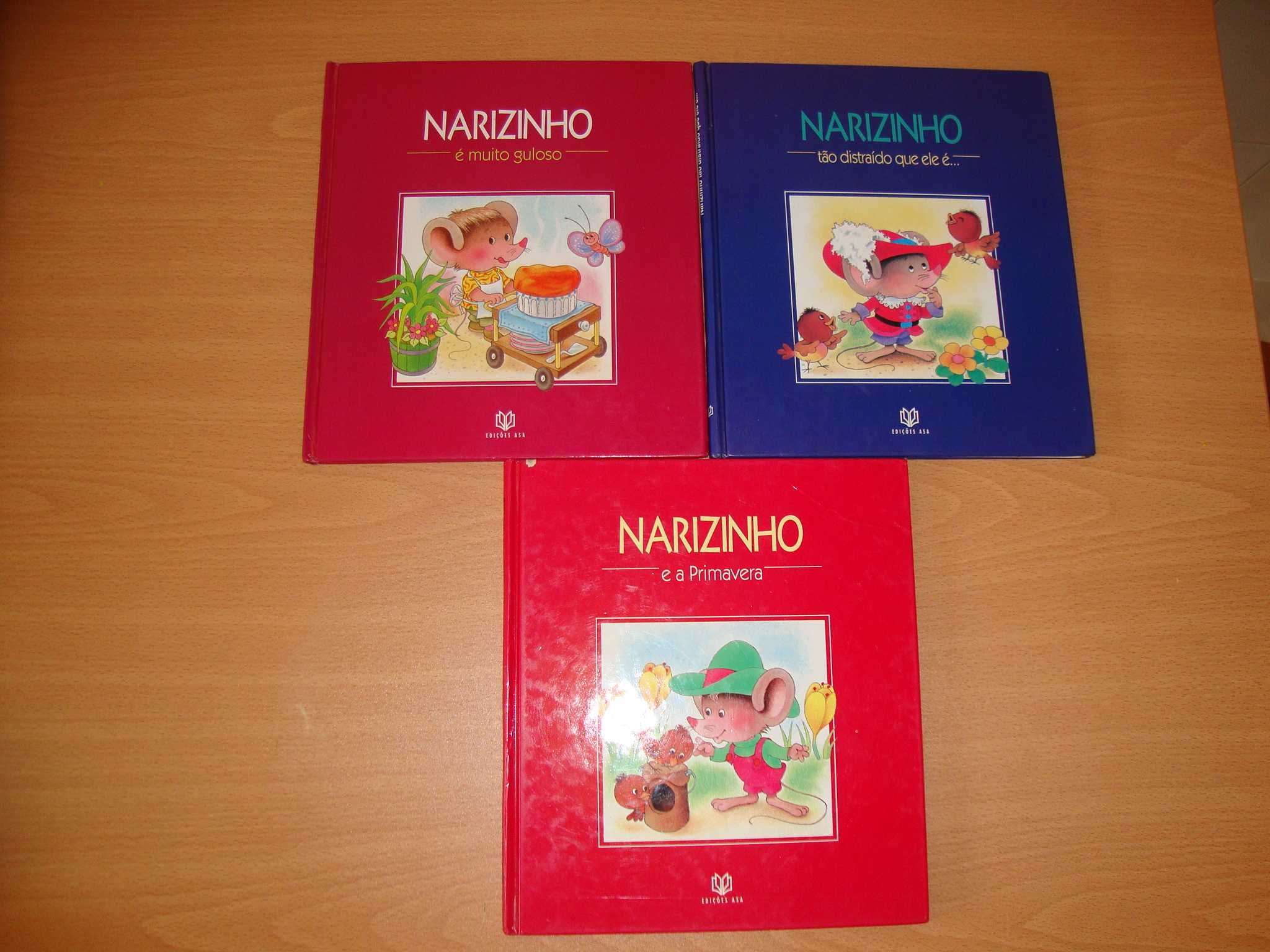 livros infantis , narizinho, rato Renato...