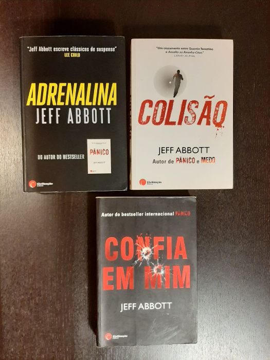 Livros Jeff Abbott com portes