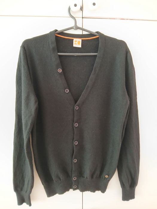 HUGO BOSS  кардиган M-L, BOSS ORANGE оригінал меринос светр