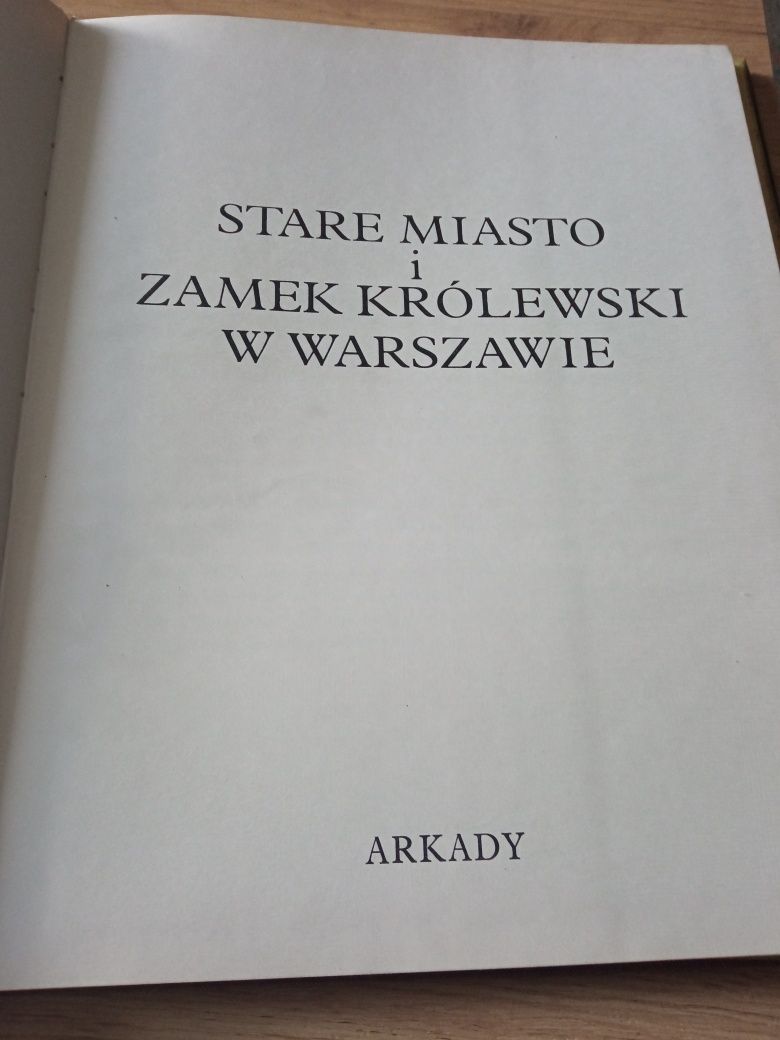 Stare Miasto i Zamek Królewski w Warszawie.