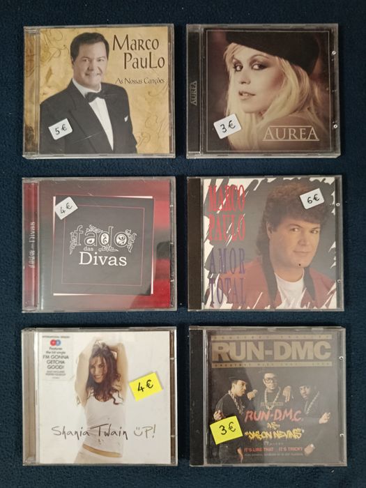 Lote de 48 CD's ( os melhores lll )