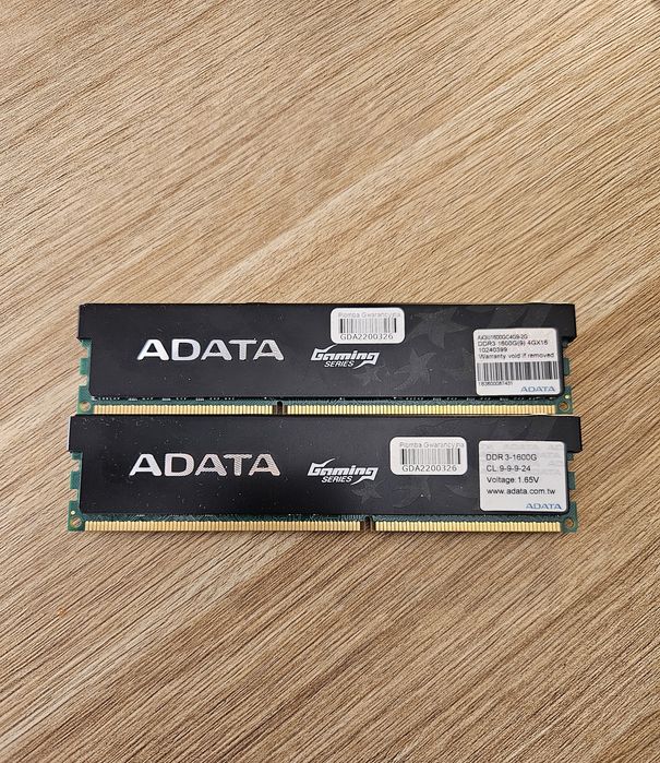 Pamięć RAM DDR3 ADATA Gaming Series 8GB 1600MHz