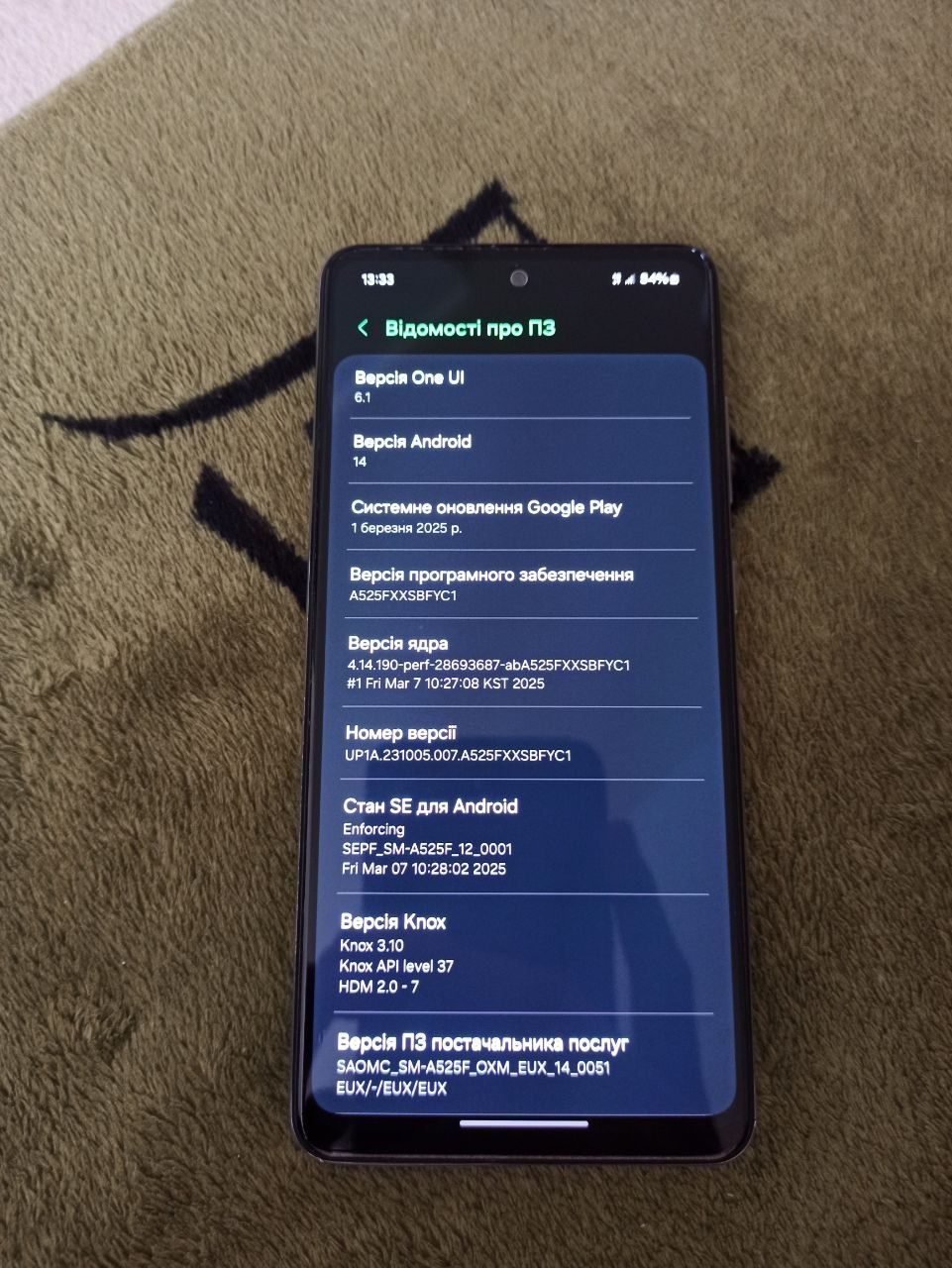 Samsung galaxy a52 6/128