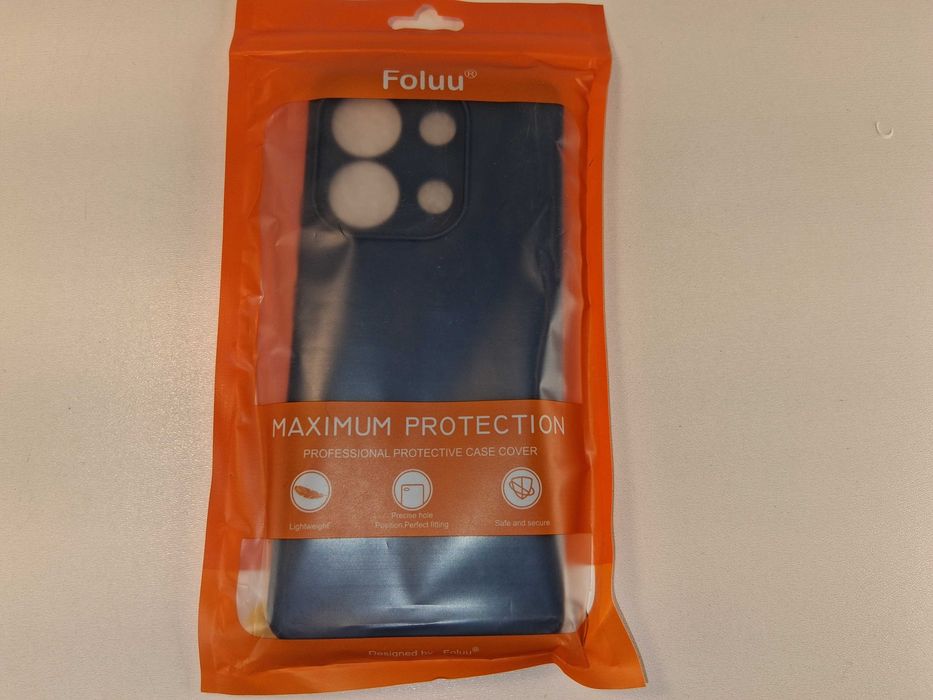 E078 Etui Foluu Do Xiaomi Redmi Note 13 4G 2024 Niebieskie