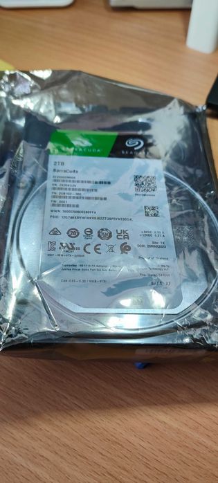 Dysk SEAGATE BarraCuda 2TB HDD ST2000DM008 nowy