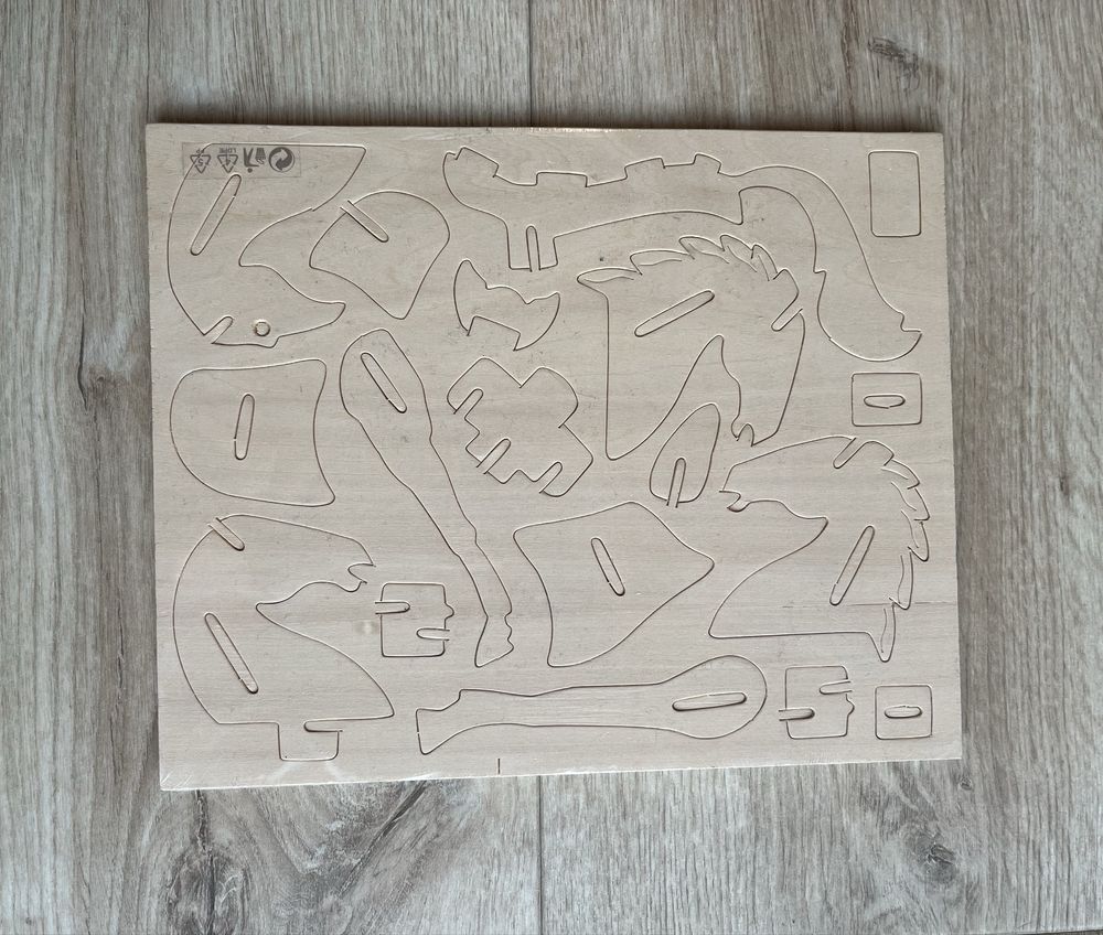 Drewniane puzzle 3 D koń