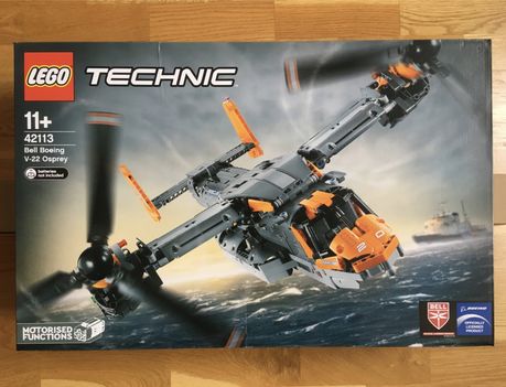 Новий конструктор LEGO Technic 42113 - Bell Boeing V-22 Osprey! New!