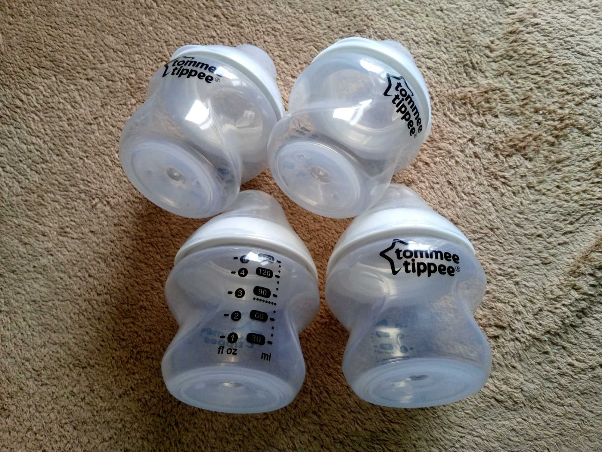 Sterylizator do mikrofalówki + 4 nowe butelki Tommee Tippee