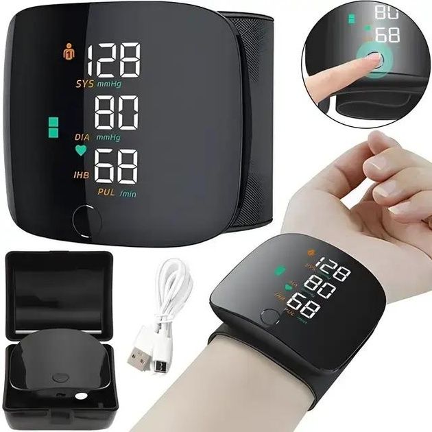 Медичний Тонометр на зап'ястя на акумуляторі