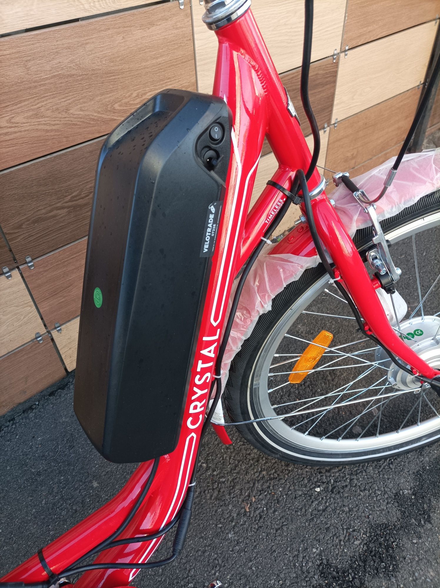 Електровелосипед Crystal 26" 350W