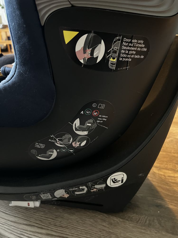 Cybex Gi i-Size fotelik do 20kg przod-tył