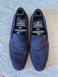 Artioli лоферы, туфли мужские, Италия, 44 размер