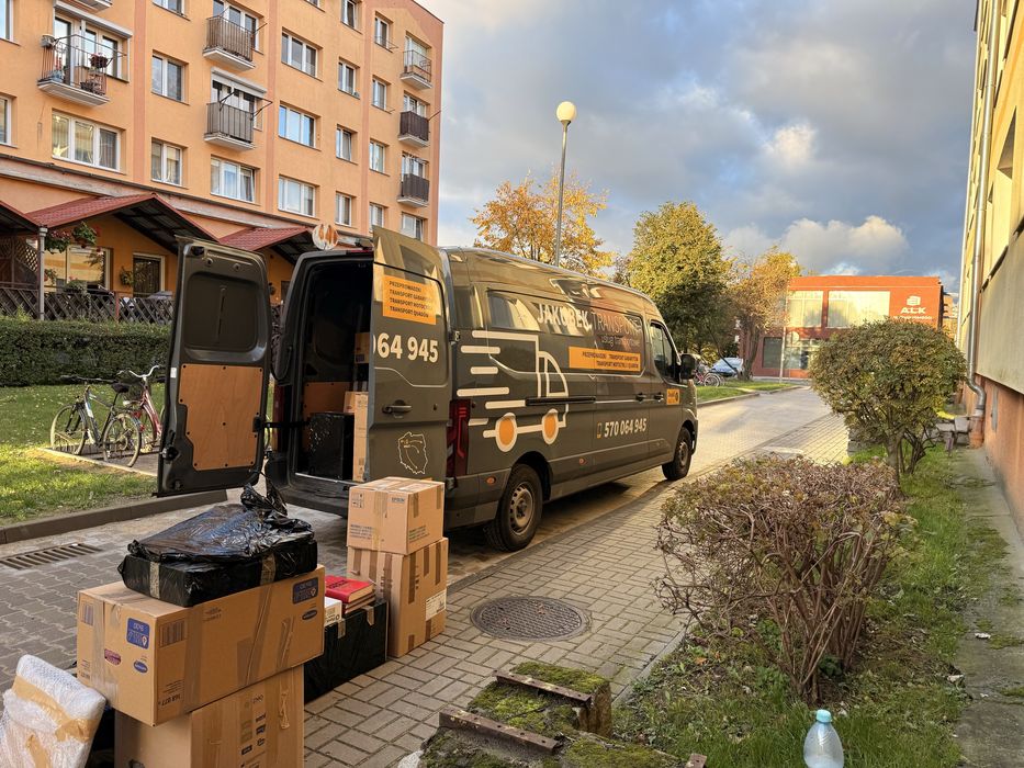 Kompleksowe przeprowadzki 24/7 * Najwyższa jakość - Jakubek Transport