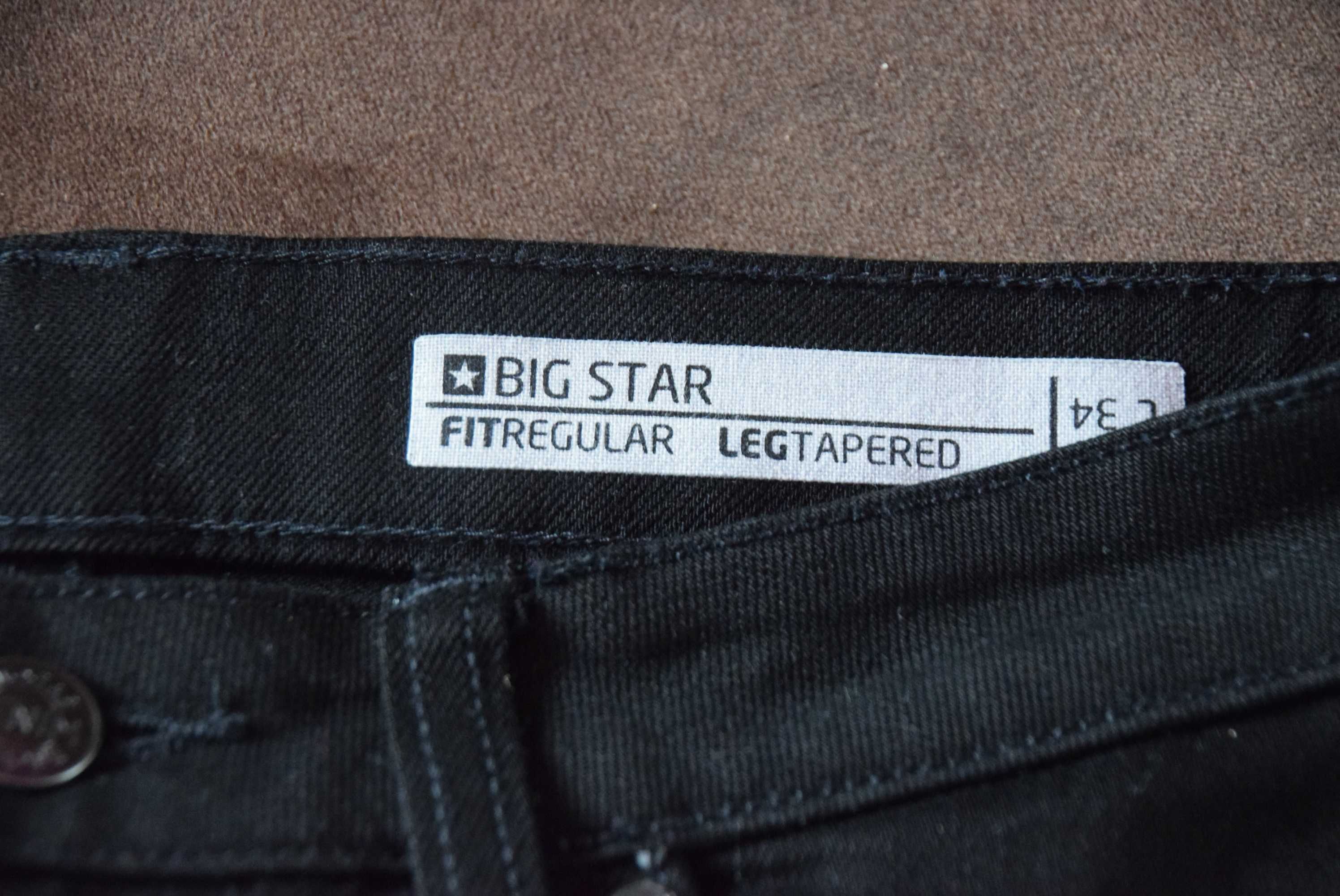 Spodnie jeansy nowe Big Star S/M szerokie nogawki