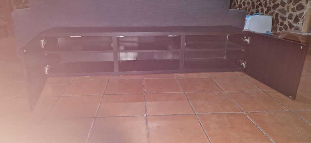 Móvel de sala preto