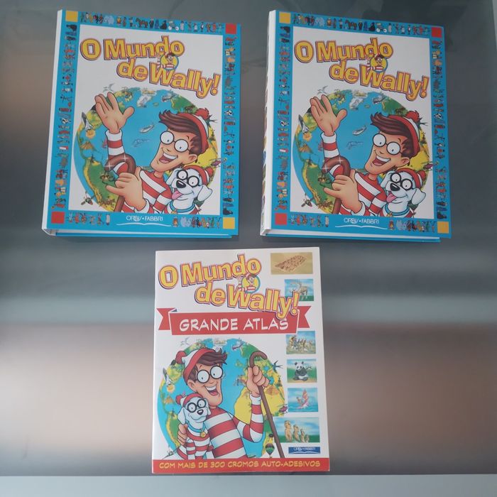 Caderneta completa + 37 fascículos - O Mundo de Wally