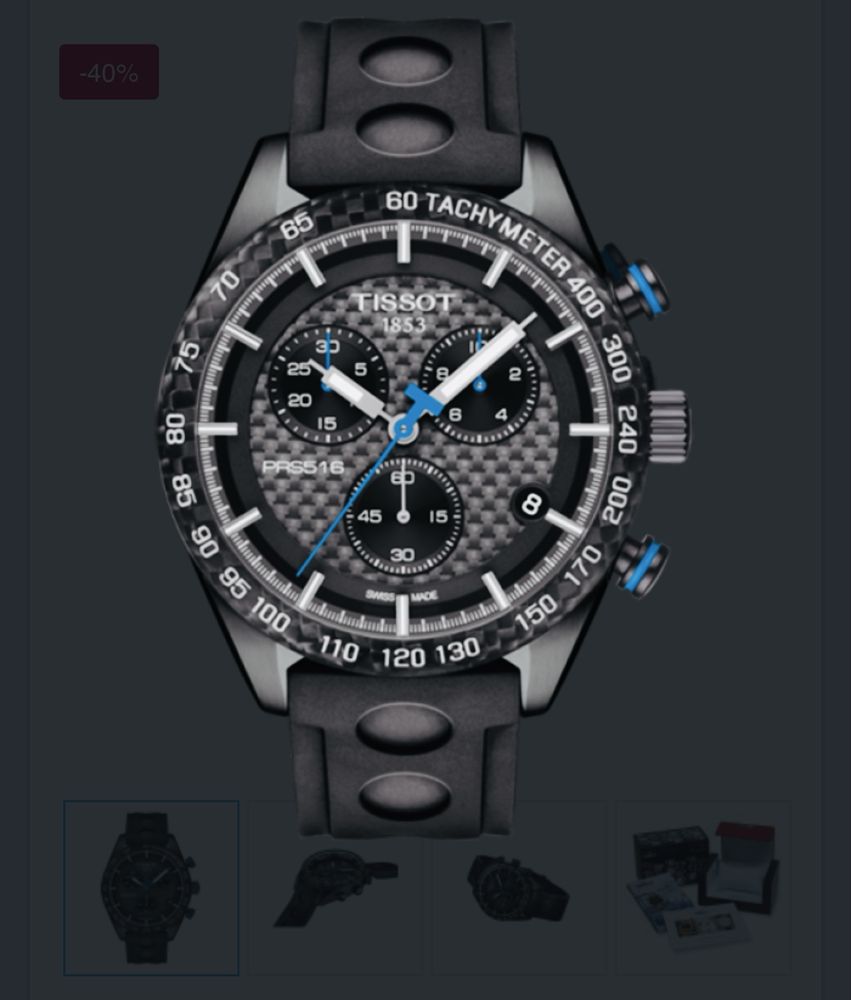 Годинник TISSOT PRS 516