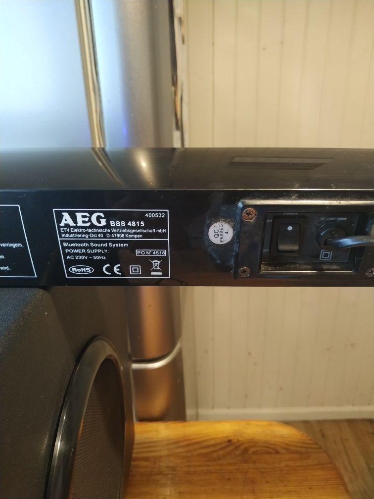 Soundbar AEG bss4815