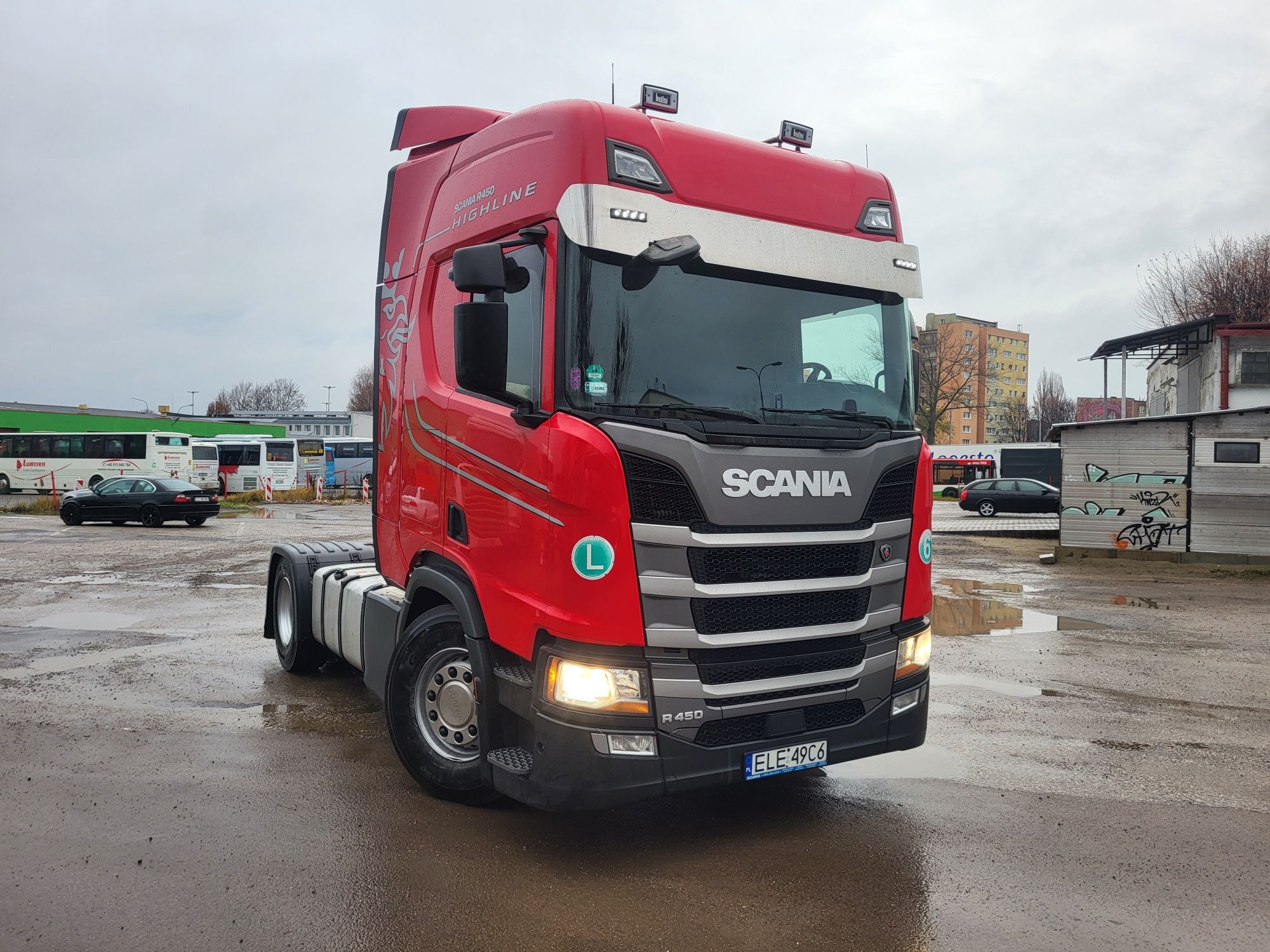 SCANIA  NG R 450 salon Polska