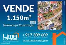 Terreno para construção - 1.150 m2 - Quintas do Sirol