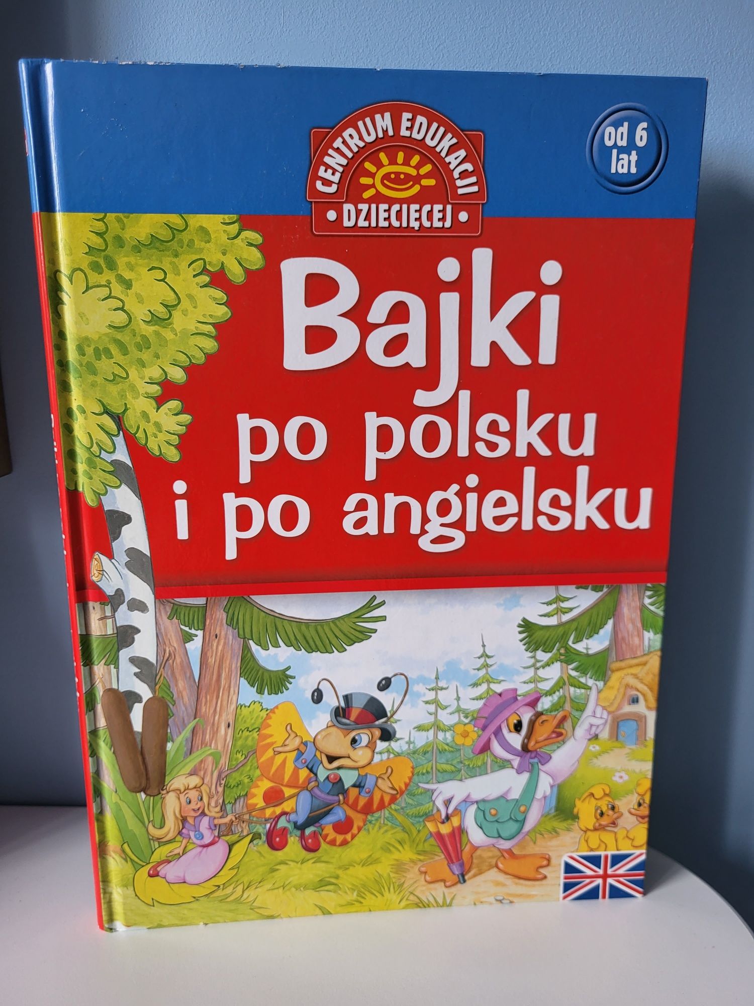 Ksiazka bajki po polski i po angielsku