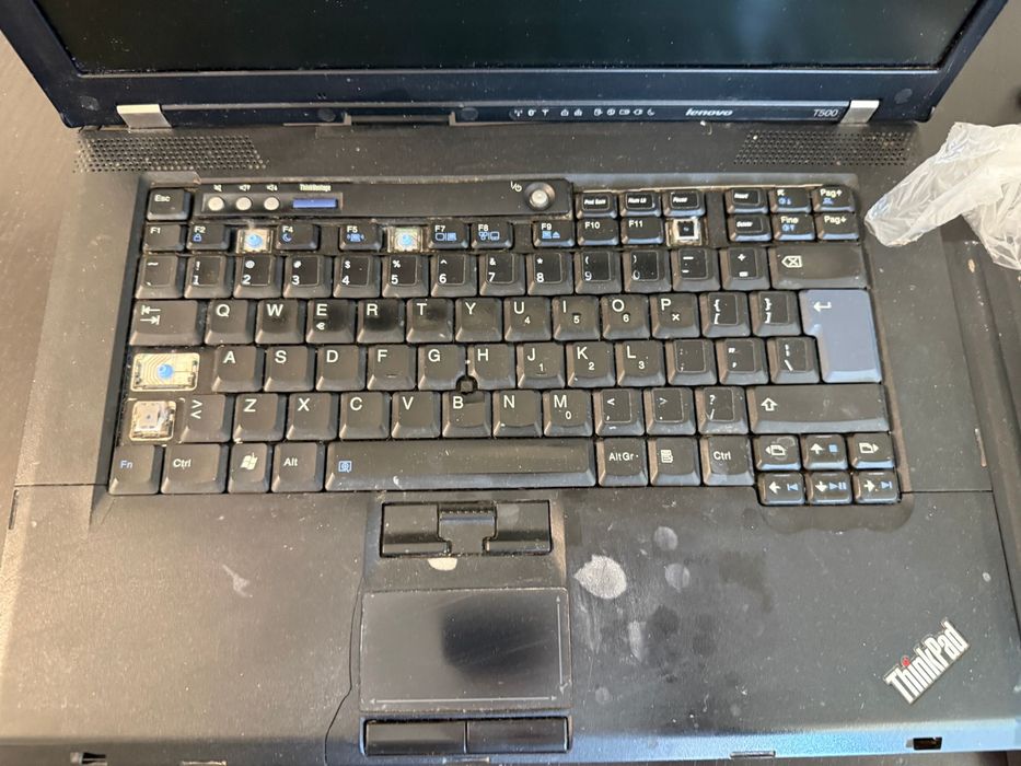Lenovo ThinkPad T500 – uszkodzony / na części