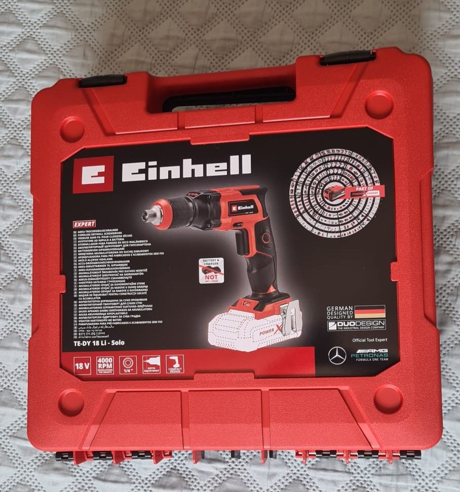 Aparafusadora para pladur sem fios 18 v sem bateria Einhell TE-DY 18v