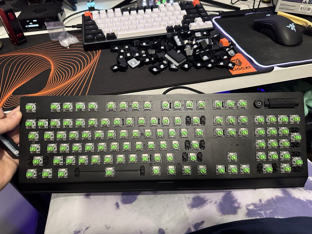 Klawiatura Razer Blackwidow V3 - green switch