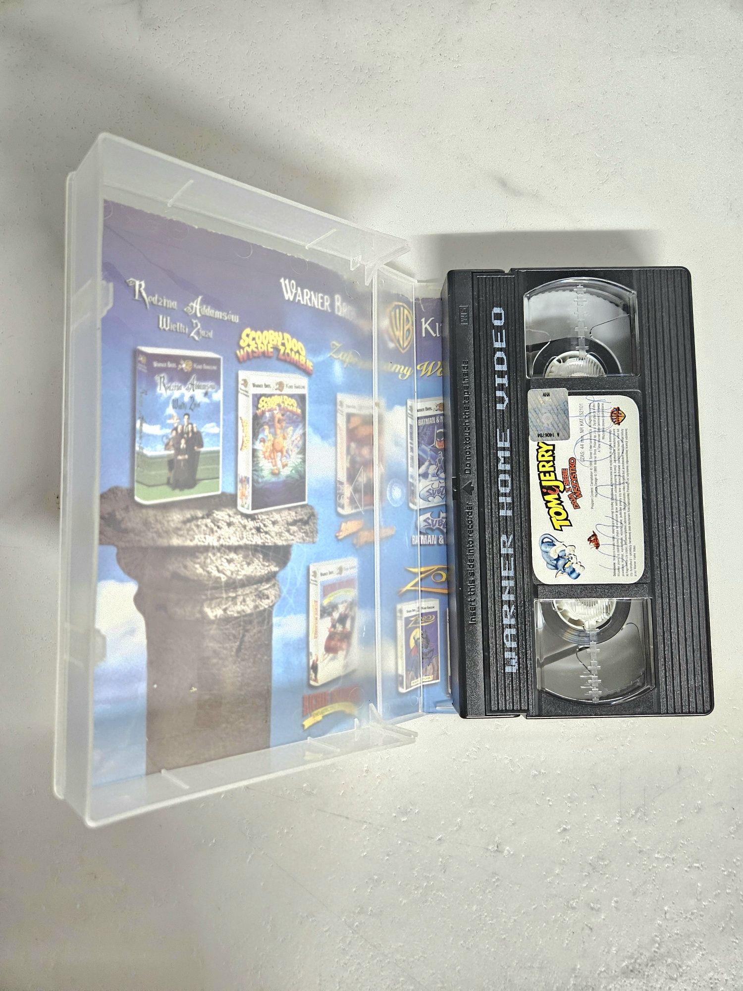 Kaseta VHS, Bajka Tom i Jerry Dają z Siebie Wszystko, Disney, Bajki dl