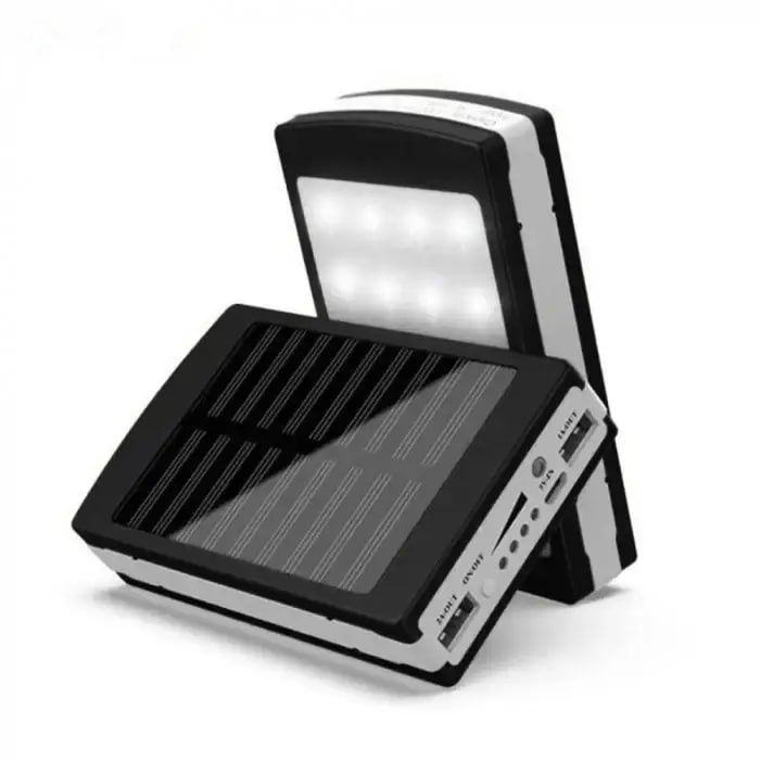 Портативний акумулятор від сонця POWER BANK Metal+LED Solar 90000mah,п