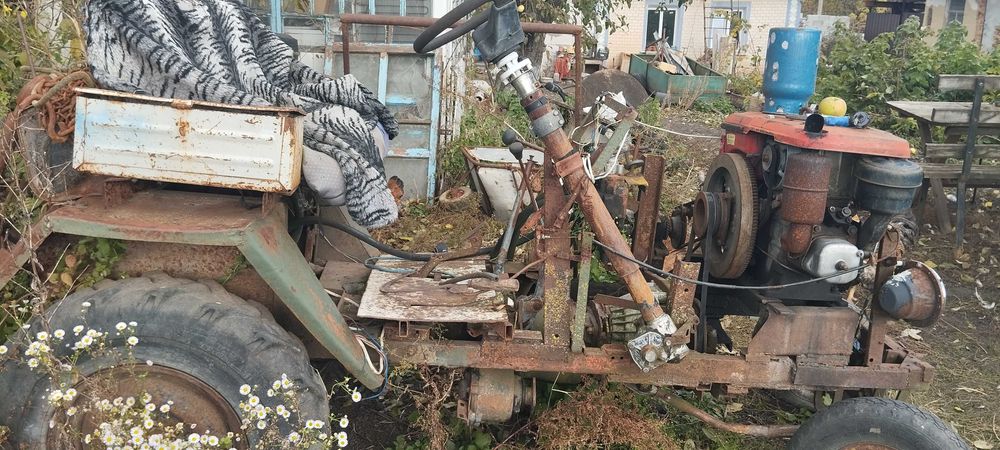 Саморобний трактор