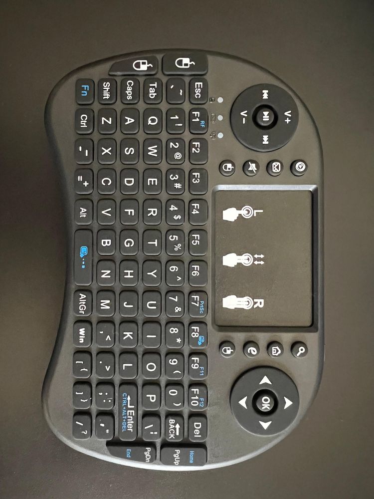 Mini teclado sem fios usb - smart tv - novo