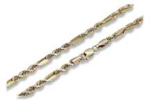 Złoty łańcuszek 14k 585 włoski Corda Figaro cc004y 3mm 45-55cm Gdańsk
