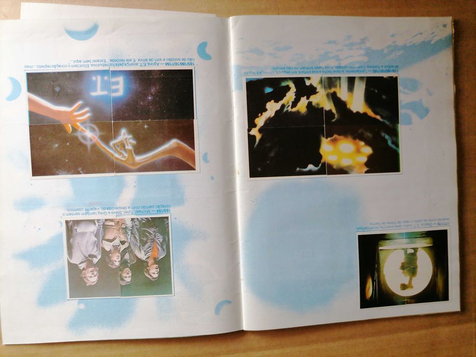 Caderneta Cromos c/Diversões GALP 1982 -  E. T.   O Extraterrestre