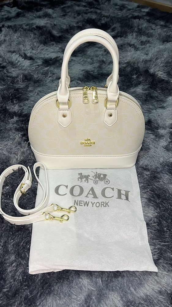 Bolsa da Coach creme
