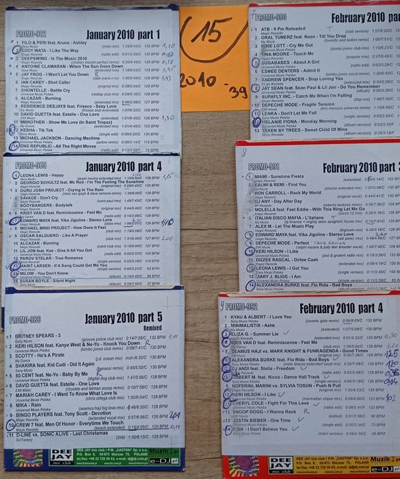 Płyty CD dla DeeJay