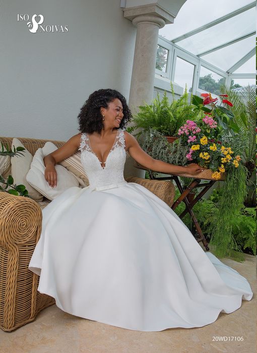 Vestido Noiva Iso Noivas