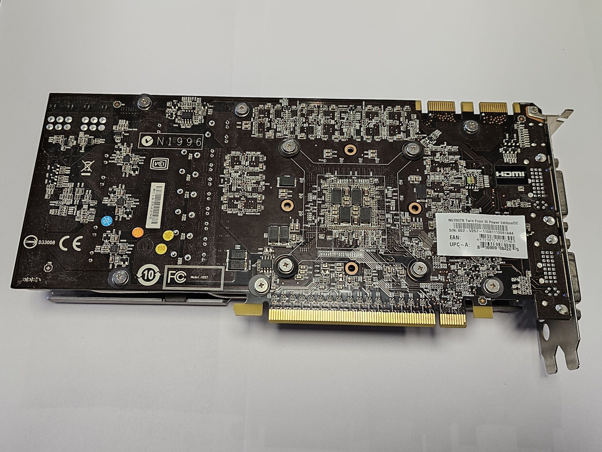 Відеокарта MSI PCI-Ex GeForce GTX570 Twin Frozr III Power Edition 1280