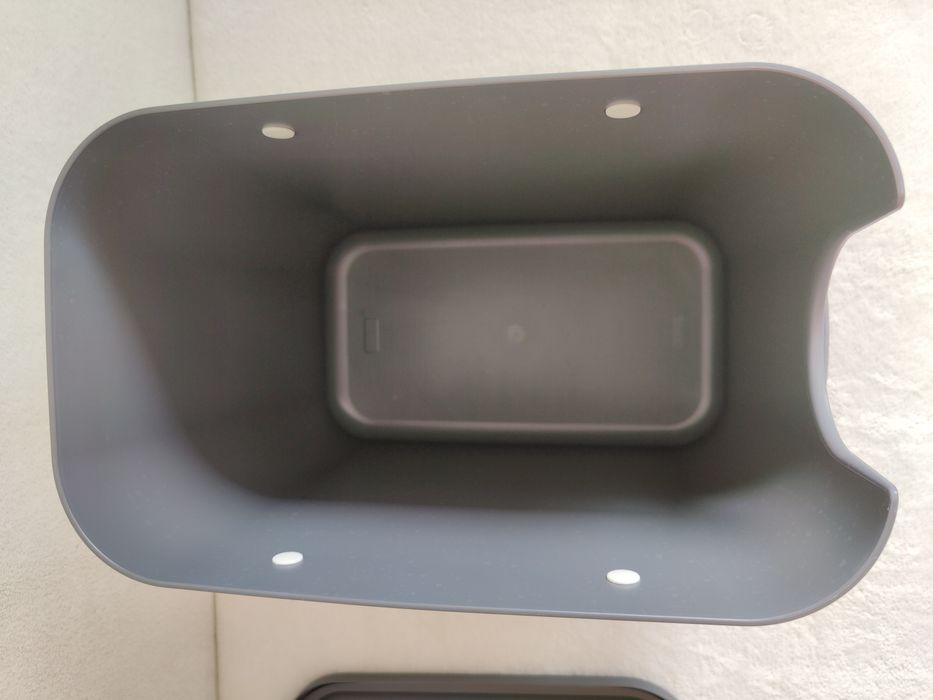 Nowy pojemnik do segregacji kosz na śmieci Rotho 25L wiadro szare