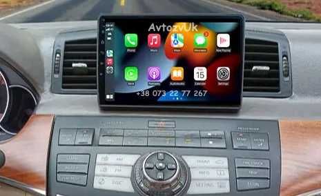 Магнитола QX60 JX35 INFINITI M35 M45 М35 М45 QX56 QX80 Q70 Android 14