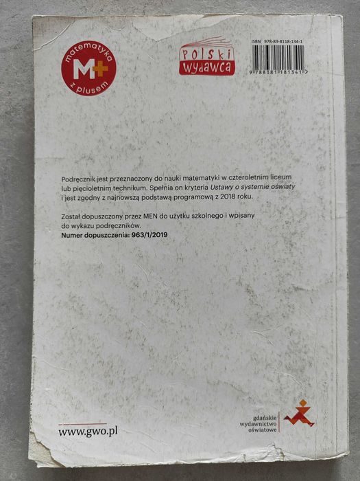 Matematyka z plusem Zakres rozszerzony