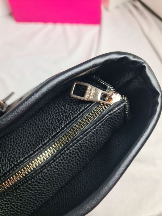 Torba duza Jet Set damska Louis Vuitton monogram czarna