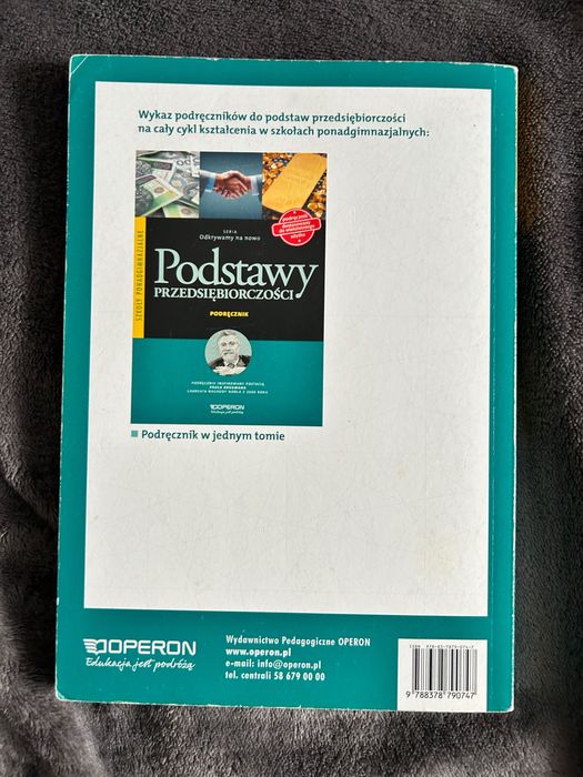 Podręcznik Podstawy przedsiębiorczości